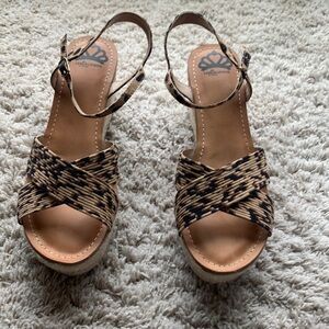 Fergalicious by Fergie Brand Animal print sandals